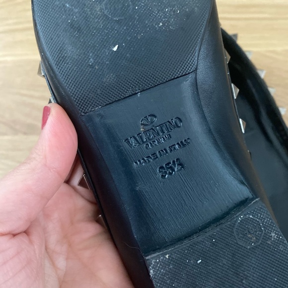 🖤 Valentino Rockstud Flats in excellent pre-owned condition. - Picture 7 of 11